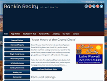 Tablet Screenshot of lakepowellhome.com